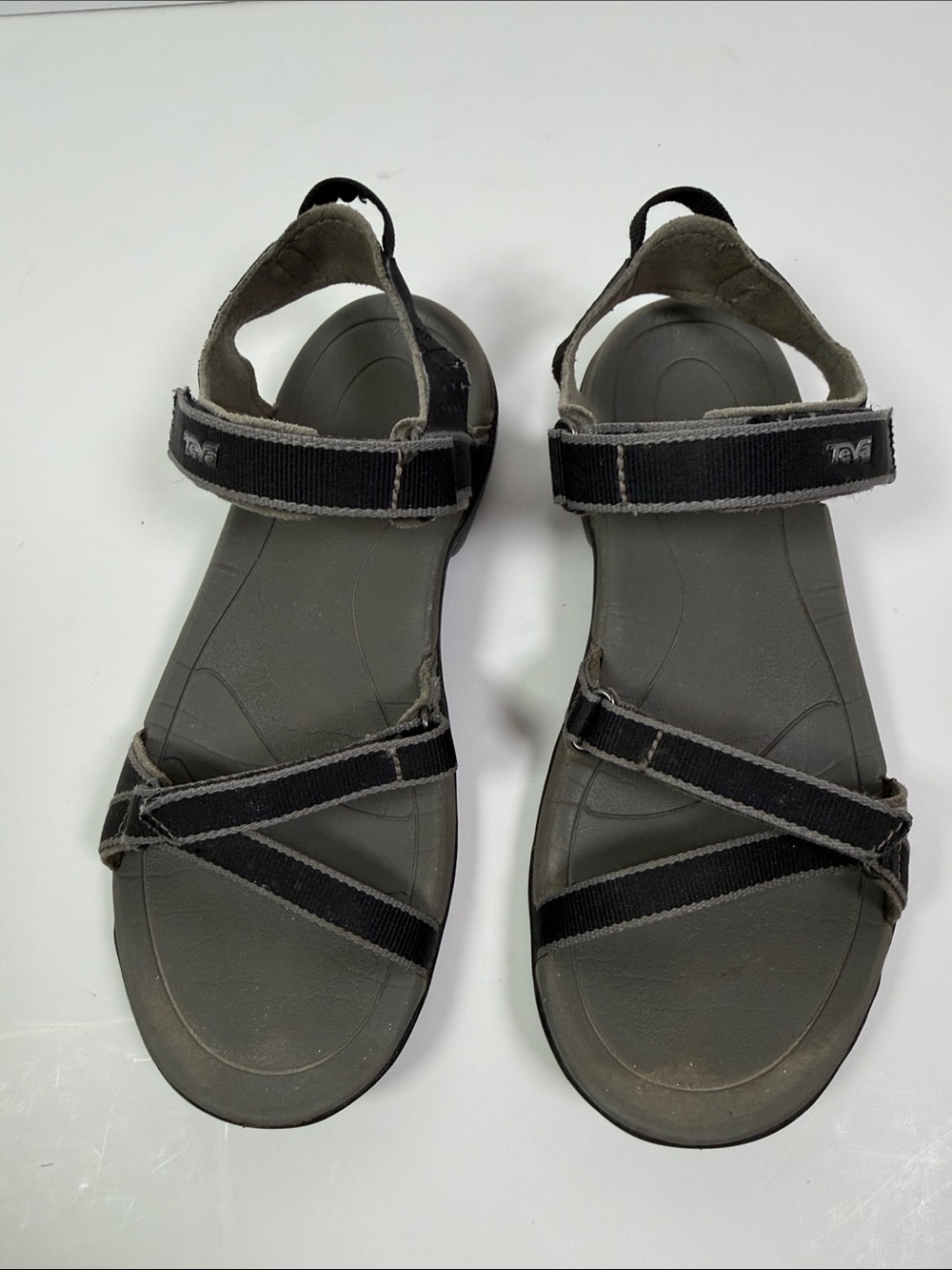 Teva Verra Sport Strappy Hiking Sandals Women's 7 Adjustable Kayaking Gorpcore